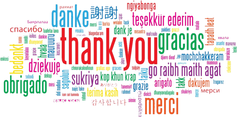 Thank you Foreign Languages