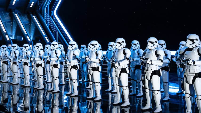 Languages in Star Wars. Image of Stormtroopers from Star Wars. This image has been used to illustrate the article "Languages in Star Wars: A Linguistic Odyssey.". UnSplash licence: https://unsplash.com/photos/ggg_B1MeqQk