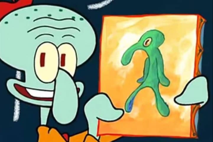 Squidward Bold and Brash